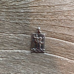 James Avery St. Christopher pendant